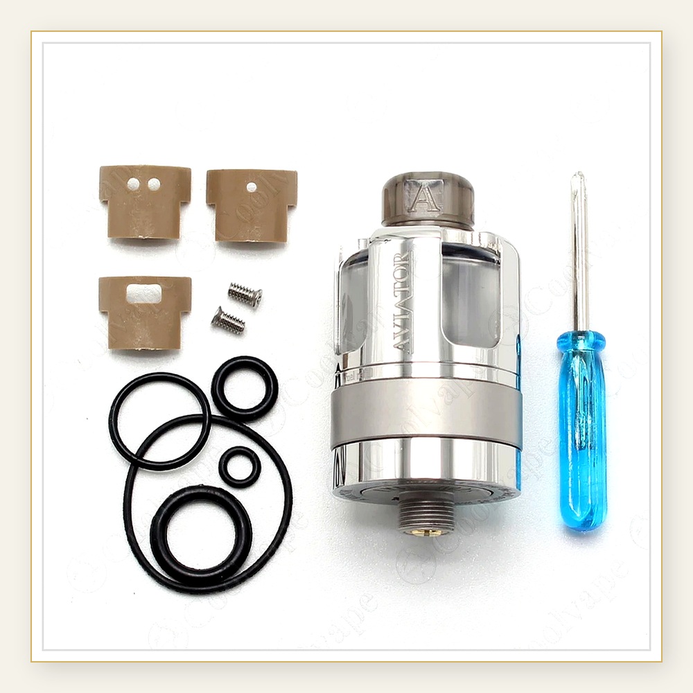 Atomiseur RTA Wolfcoolvape Avi - Vaping Air avis et prix